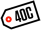 40C logo